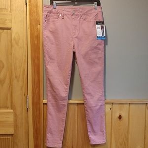 Seven7 skin fit high rise skinny jeans